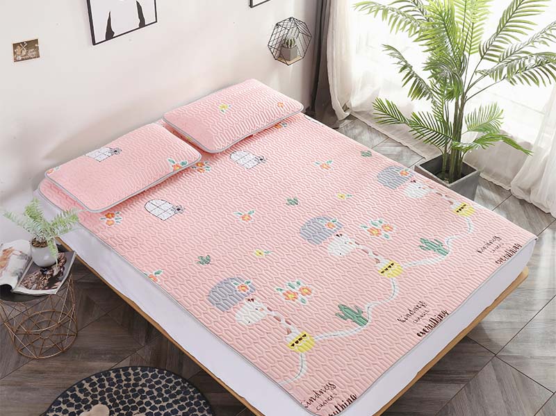 乳胶夏凉垫三件套