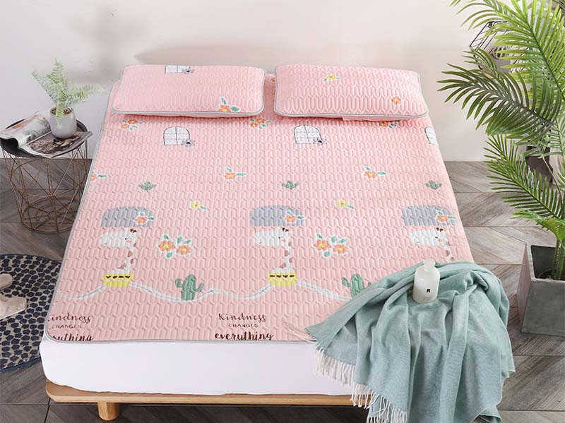 乳胶夏凉垫三件套